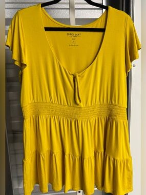 Yellow Torrid top